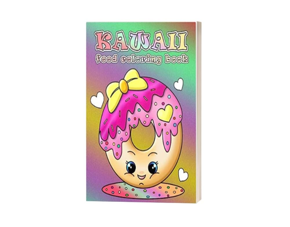 Kawaii Food Coloring Book