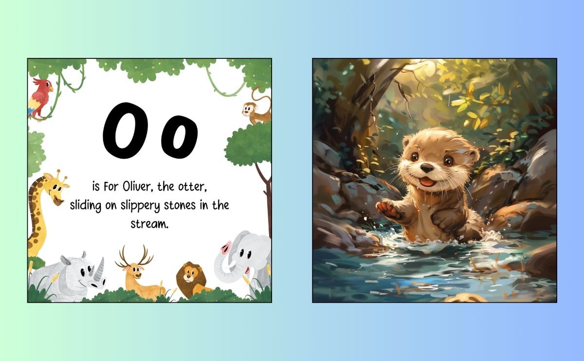 Otter Picture Book for Kids