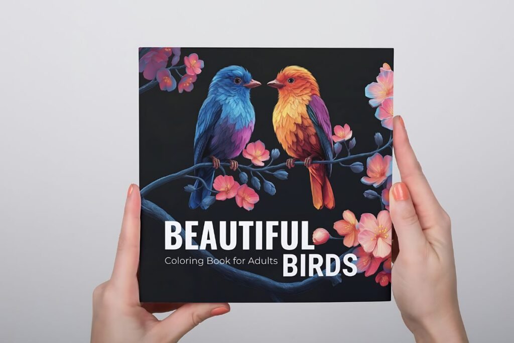 Beautiful Birds Coloring Book for Adults