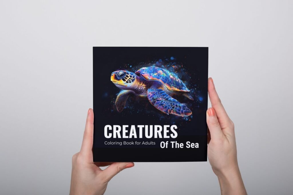 Sea Creatures Coloring Book for Adults