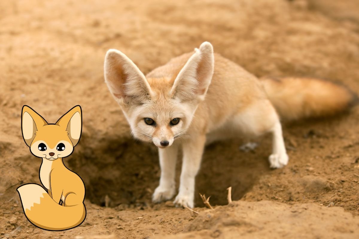 Cute Fennec Fox