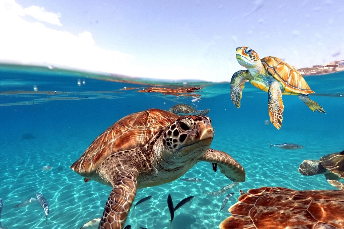 Cute Sea Turtles