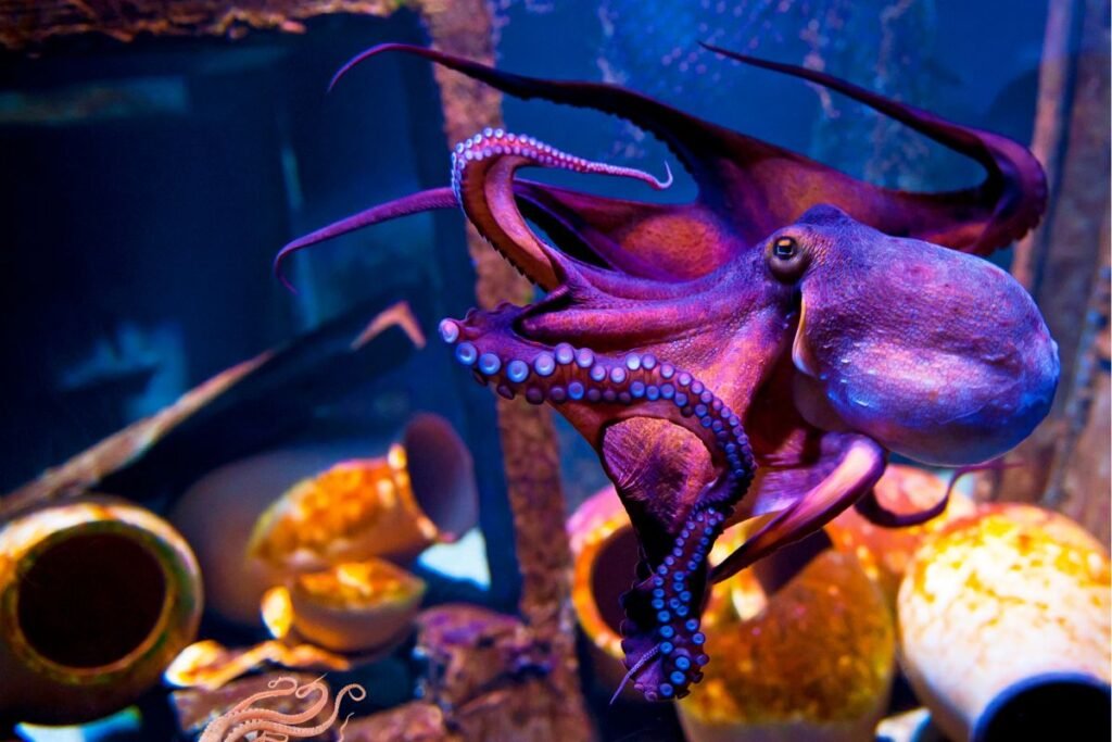 Purple Octopus Picture